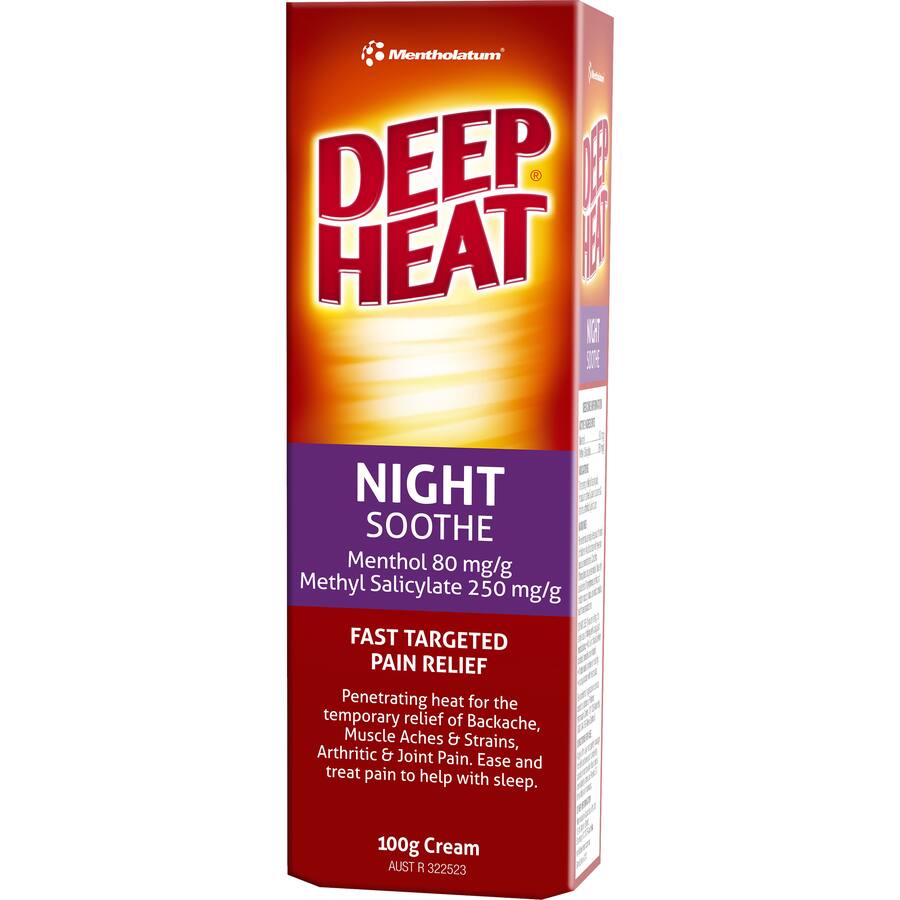 Deep Heat Muscular Rub Night Soothe Cream