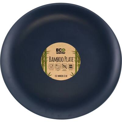 eco warrior bamboo plate 
