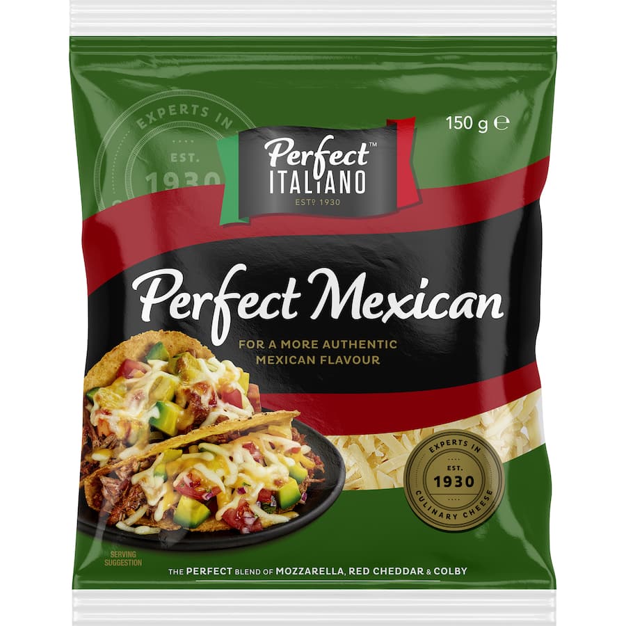 Perfect Italiano Grated Cheese Mexican Style