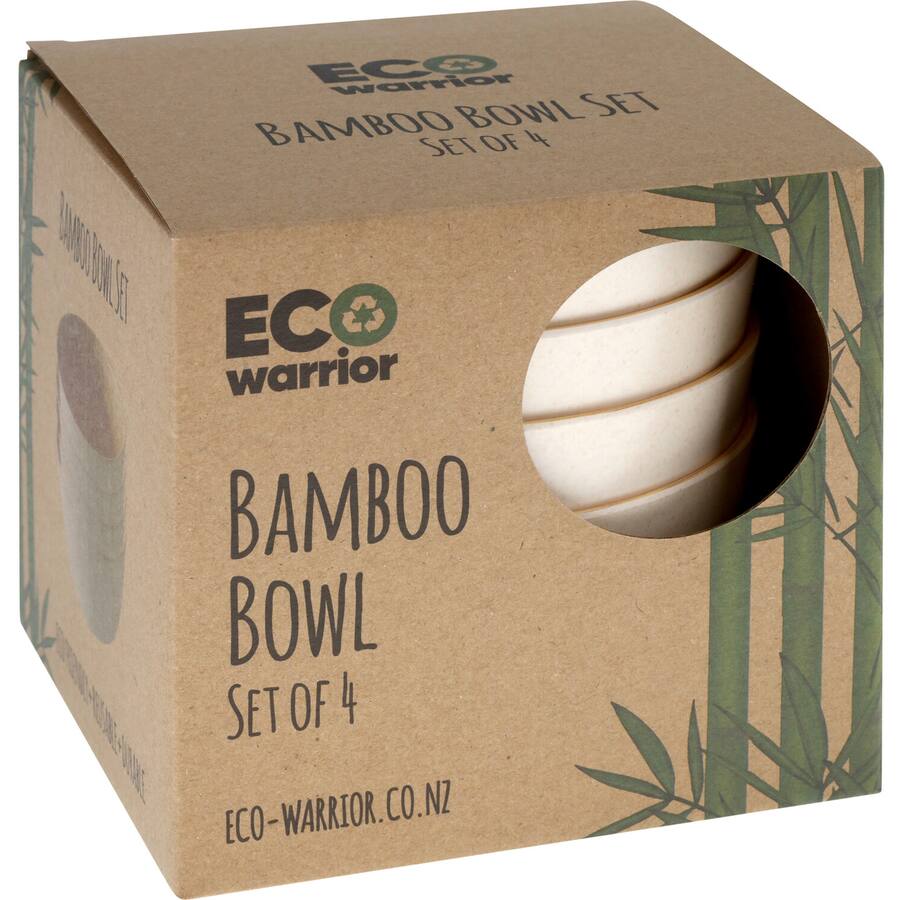 Eco Warrior Bamboo Bowls