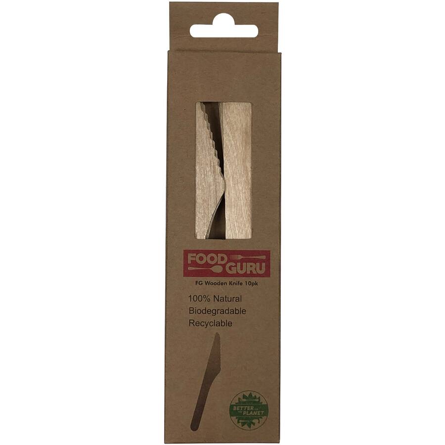 Food Guru Knives Wooden