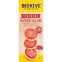 Cheese Snack Stackers Danish Salami
