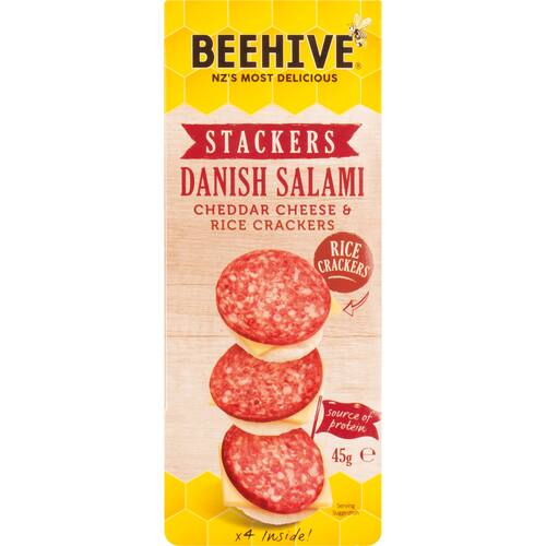 Beehive Cheese Snack Stackers & Danish Salami