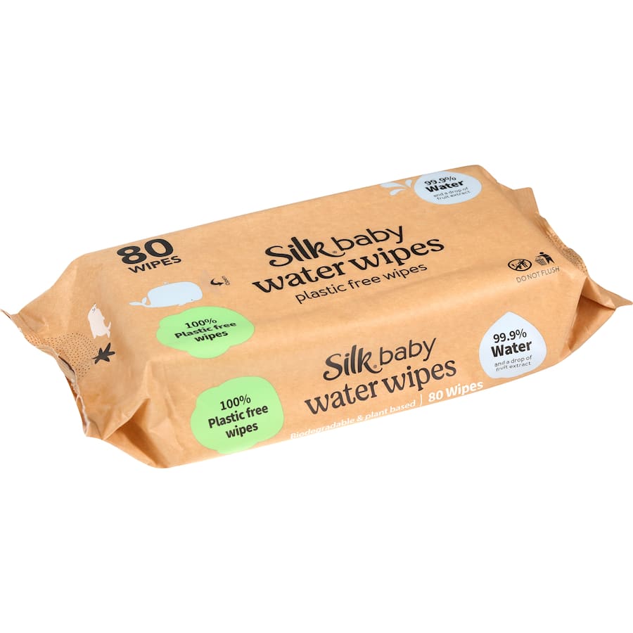 Buy Silk Baby Wipes Water Plastic Free online at Woolworths NZ