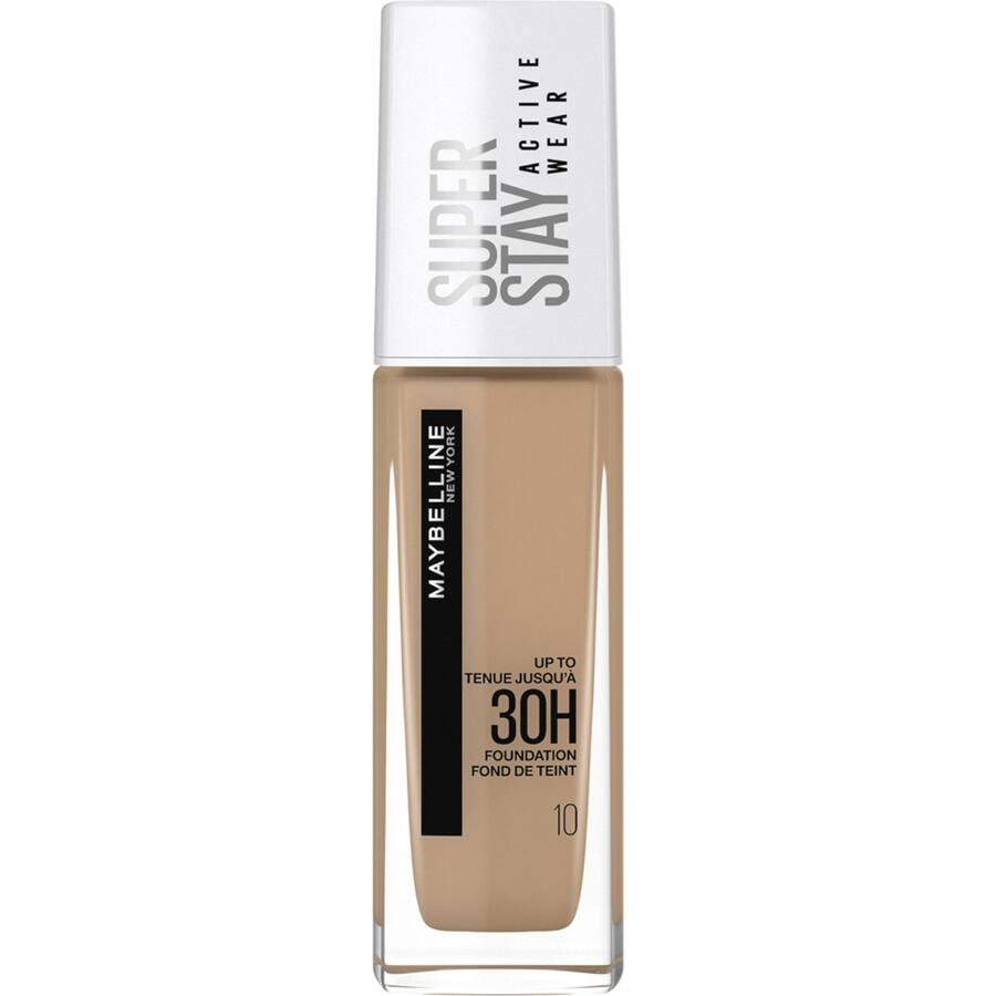 Maybelline Superstay 30Hr Active Wear Liquid Foundation 10 Ivory