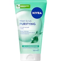 nivea facial wash scrub purifying