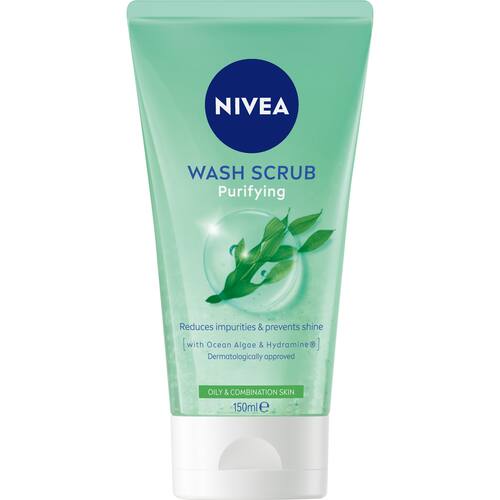 Nivea Facial Wash Scrub Purifying