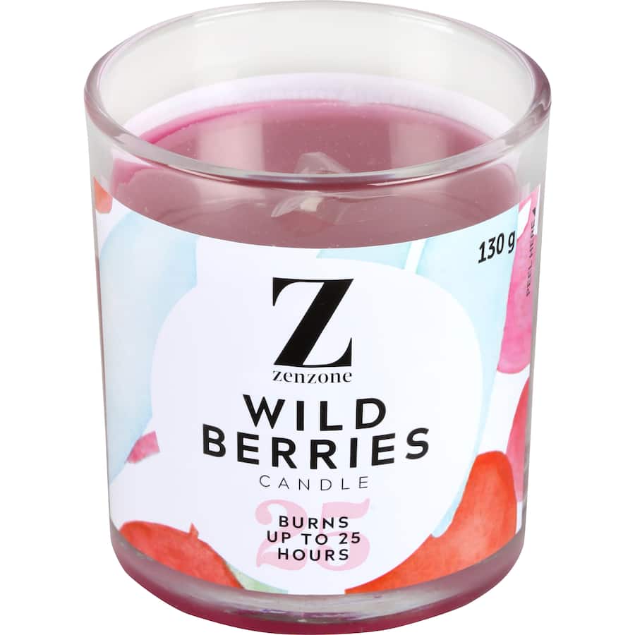 Zenzone Scented Candle Berry