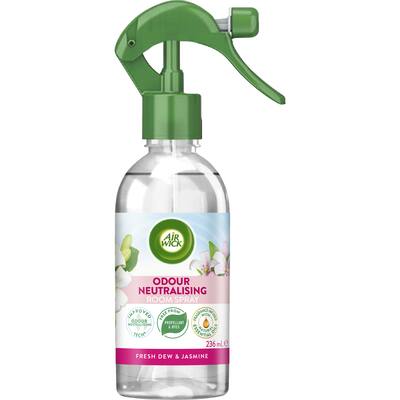 air wick odour neutralising air spray fresh dew & jasmine