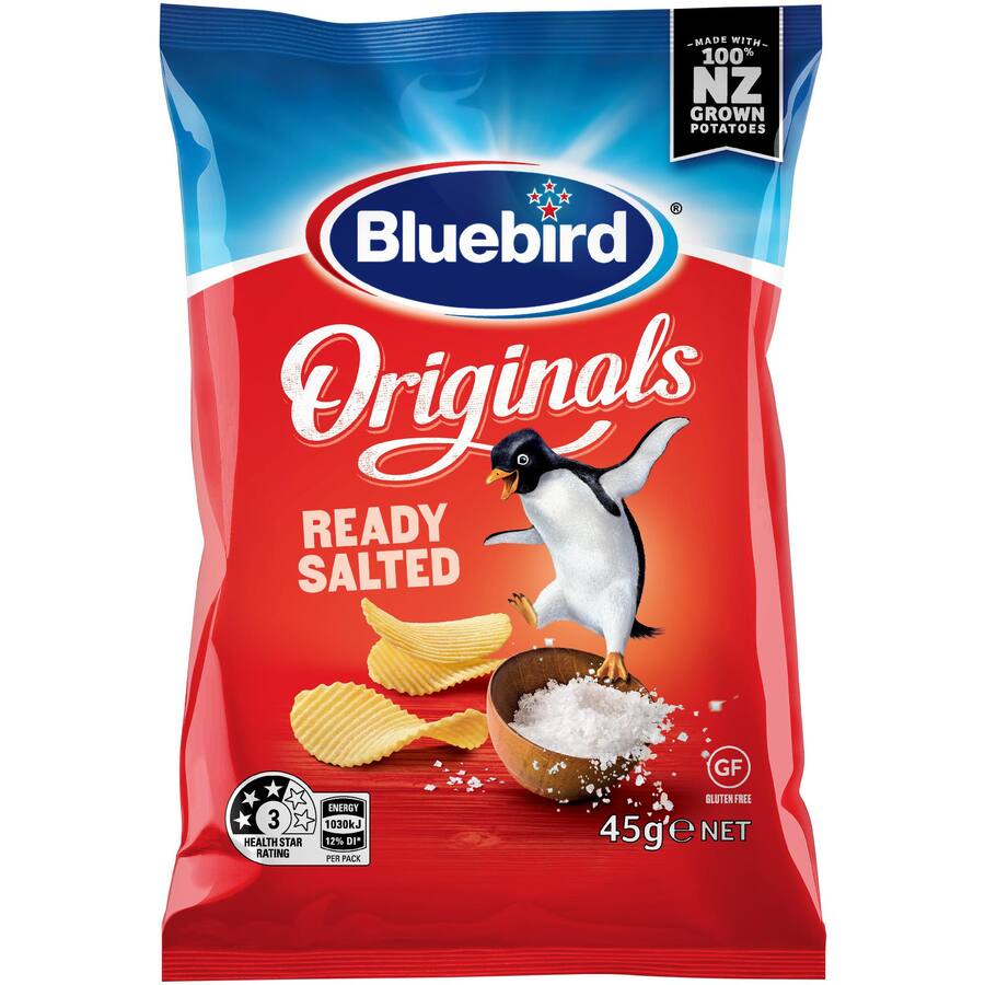 Bluebird Originals Chips Ready Salted