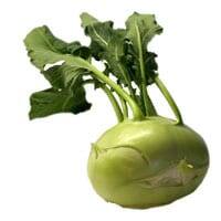 Fresh Vegetable Salad Kohl Rabi