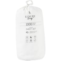 Luxury Living Sheet Set King Bed
