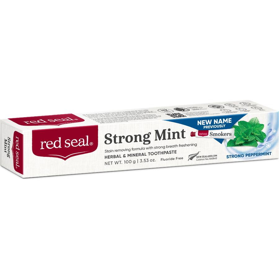 Red Seal Toothpaste Strong Mint