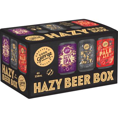 good george craft beer hazy mixed