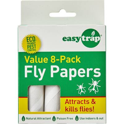 easy trap insect control fly papers