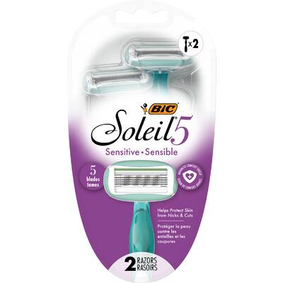 bic soleil sensitive razors advanced