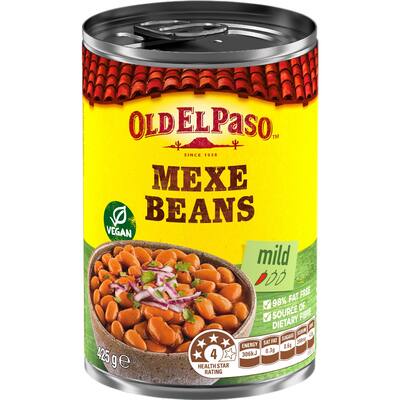 old el paso mexe beans mild