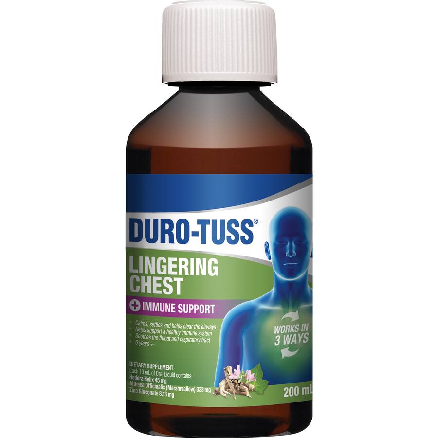 Duro-Tuss Lingering Chest + Immune Support
