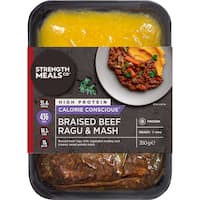 Strength Meals Co Frozen Meal Beef Ragu