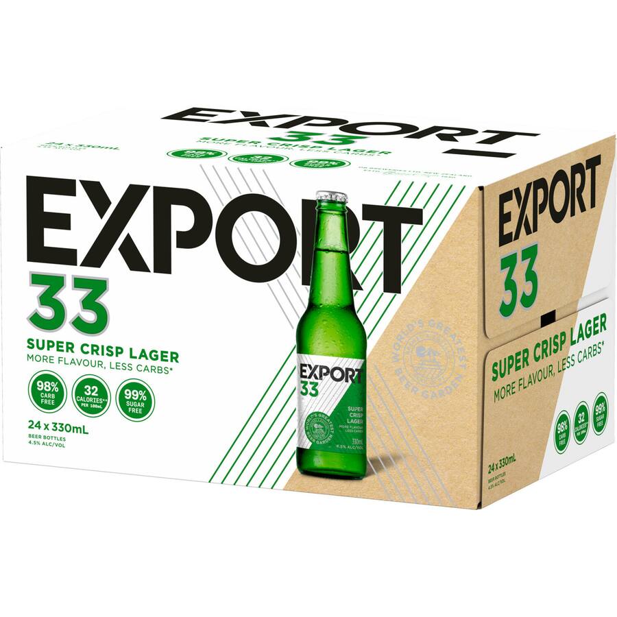 Export 33 Beer Low Carb Lager