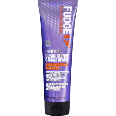 fudge professional toning shampoo everyday clean blonde