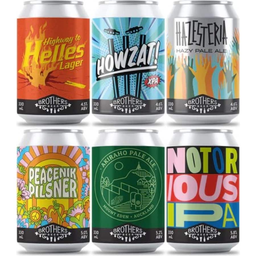 Brothers Beer Craft Beer Mixed