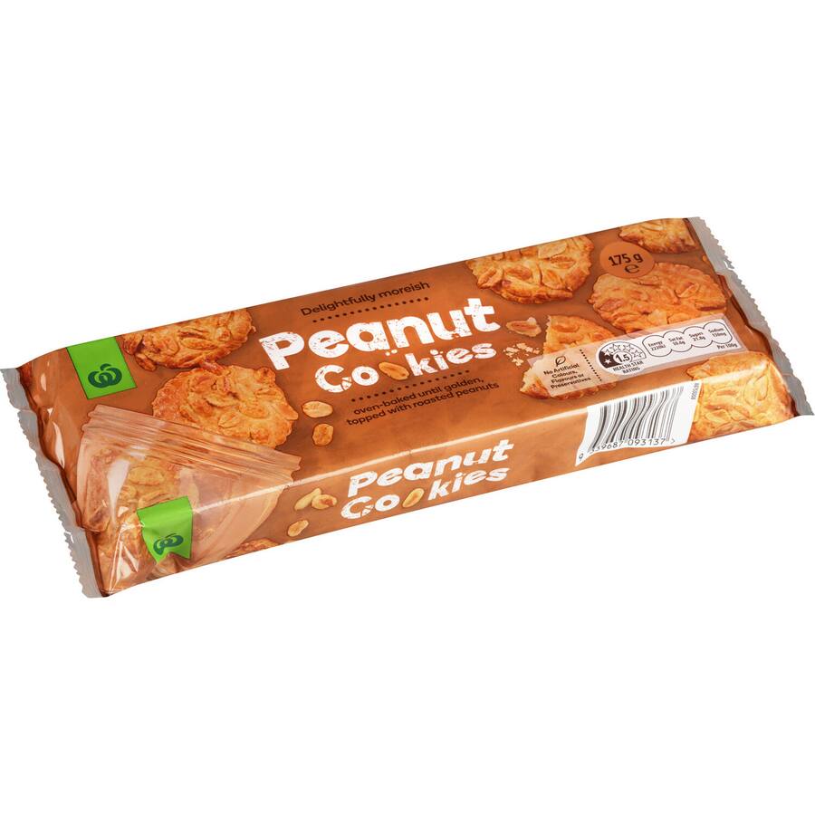 Woolworths Cookies Peanut