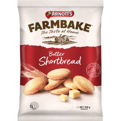 arnotts farmbake cookies butter shortbread