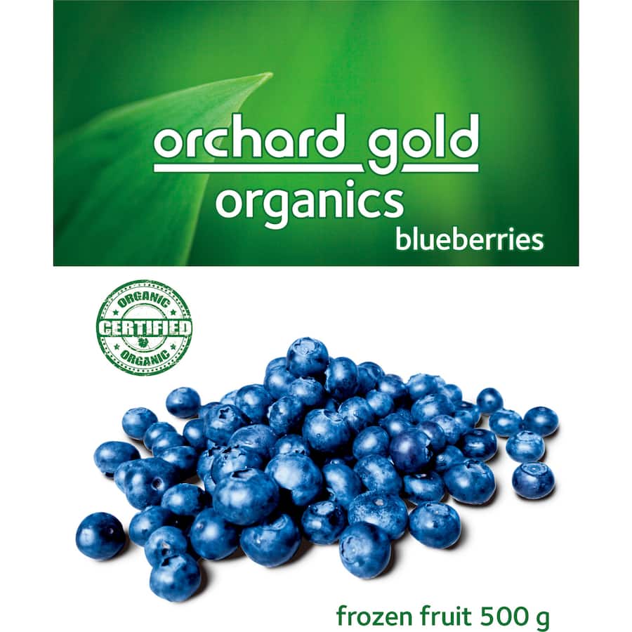 Orchard Gold Organic Frozen Blueberries