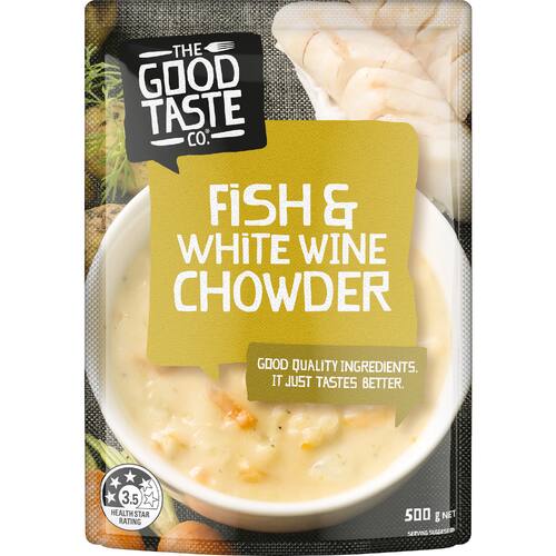 Good Taste Co Soup Fish & Wine Chowder