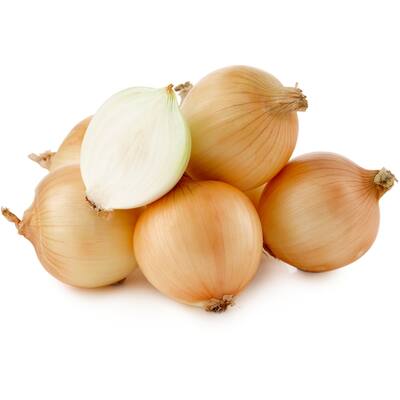 fresh vegetable onions brown
