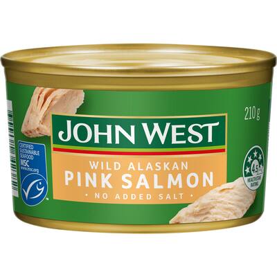 john west salmon pink wild alaskan nas