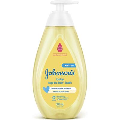 johnsons baby bath top to toe