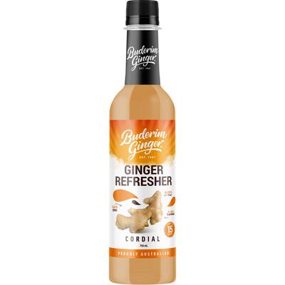buderim concentrate ginger refresher cordial