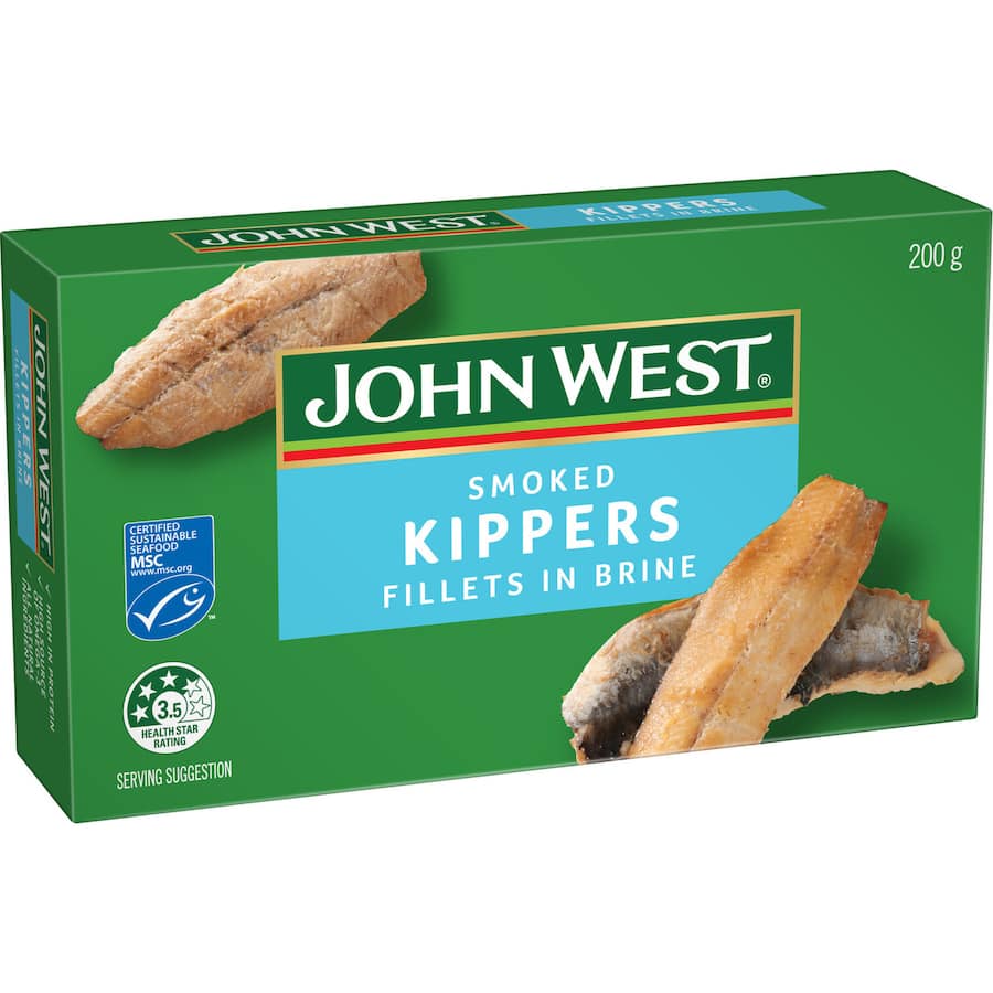 John West Kipper Fillets Smoked In Brine