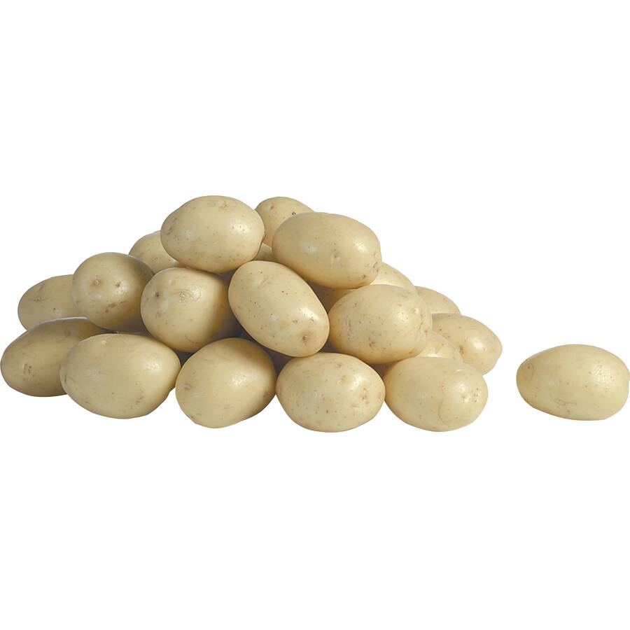 Fresh Vegetable Potatoes White Washed