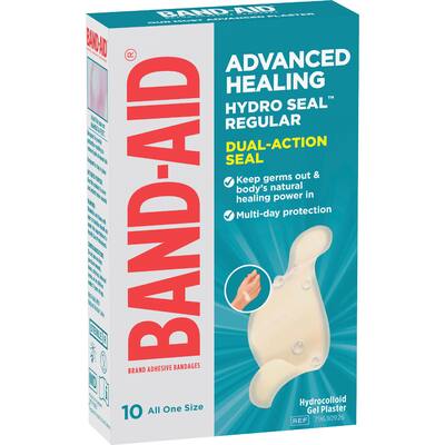 band aid advanced healing plasters regular