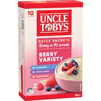 Uncle Tobys Oats Berry Variety Quick Sachets