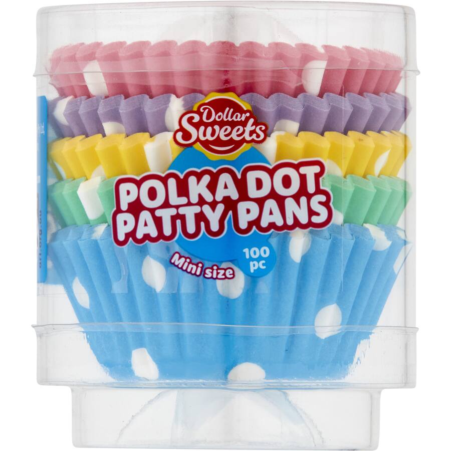 Dollar Sweets Mini Patty Pans Assorted