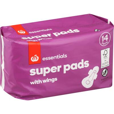 essentials pads super with wings