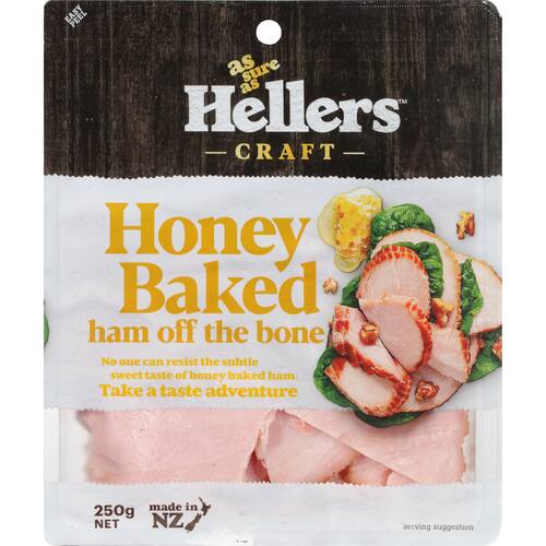 Hellers Craft Ham Sliced Honey Baked Off The Bone