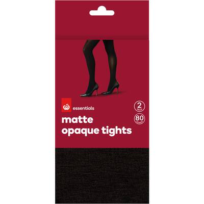 essentials tights tall opaque 80 denier black