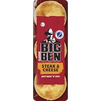 big ben chilled pie 6pk steak & cheese