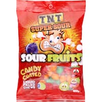 Tnt Super Sour Sweets Sour Fruits Candy Coated