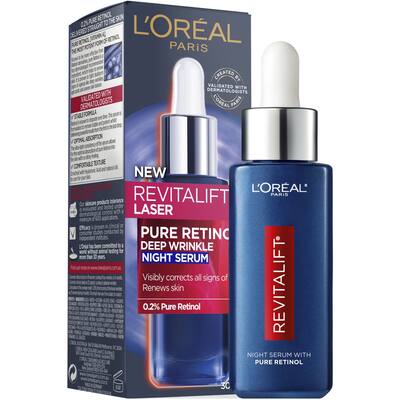 loreal paris revitalift laser pure retinol night serum 
