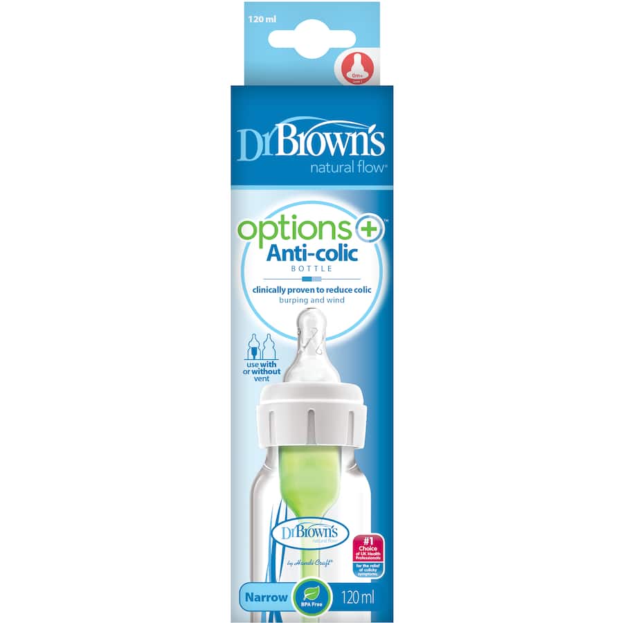 Dr Browns Baby Bottle Narrow Neck 120Ml