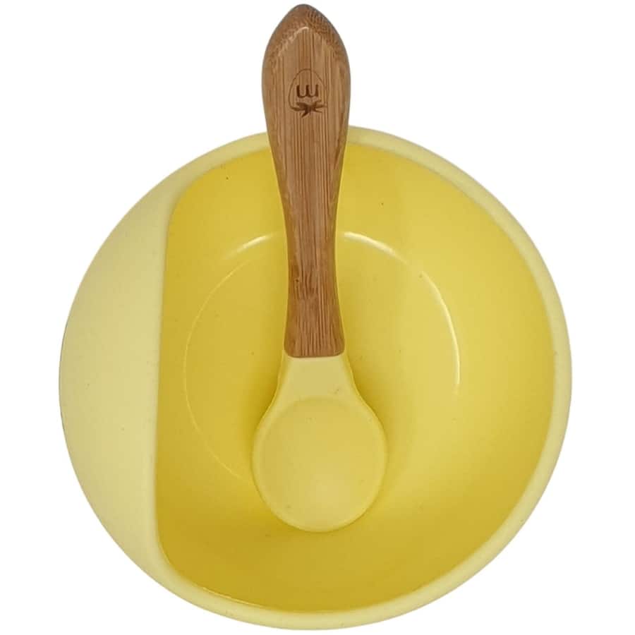Munch Baby Bowl & Spoon Silicon