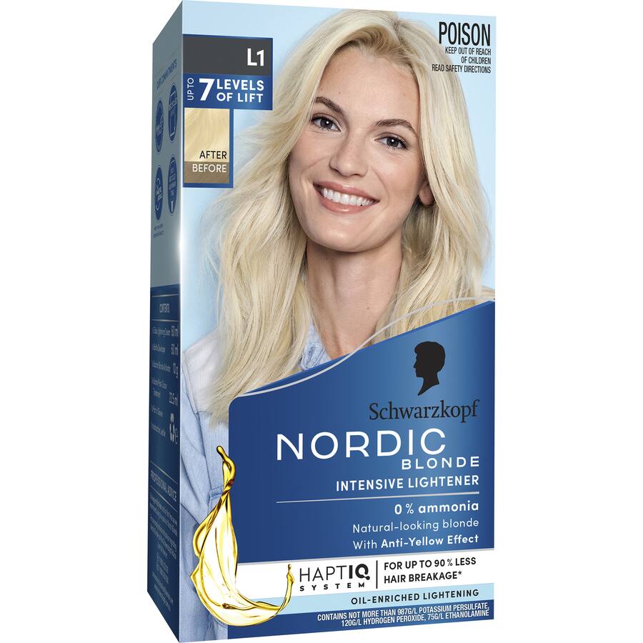 Nordic Blonde Hair Colour L1 Intensive Lightener