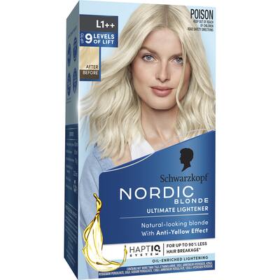 nordic blonde hair colour l1++ ultimate lightener