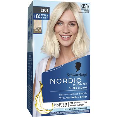 nordic blonde hair colour l101 silver blonde